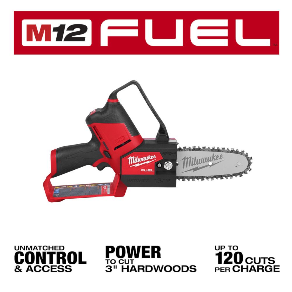 Milwaukee M12 FUEL HATCHET 6” Pruning Saw (Tool-Only)