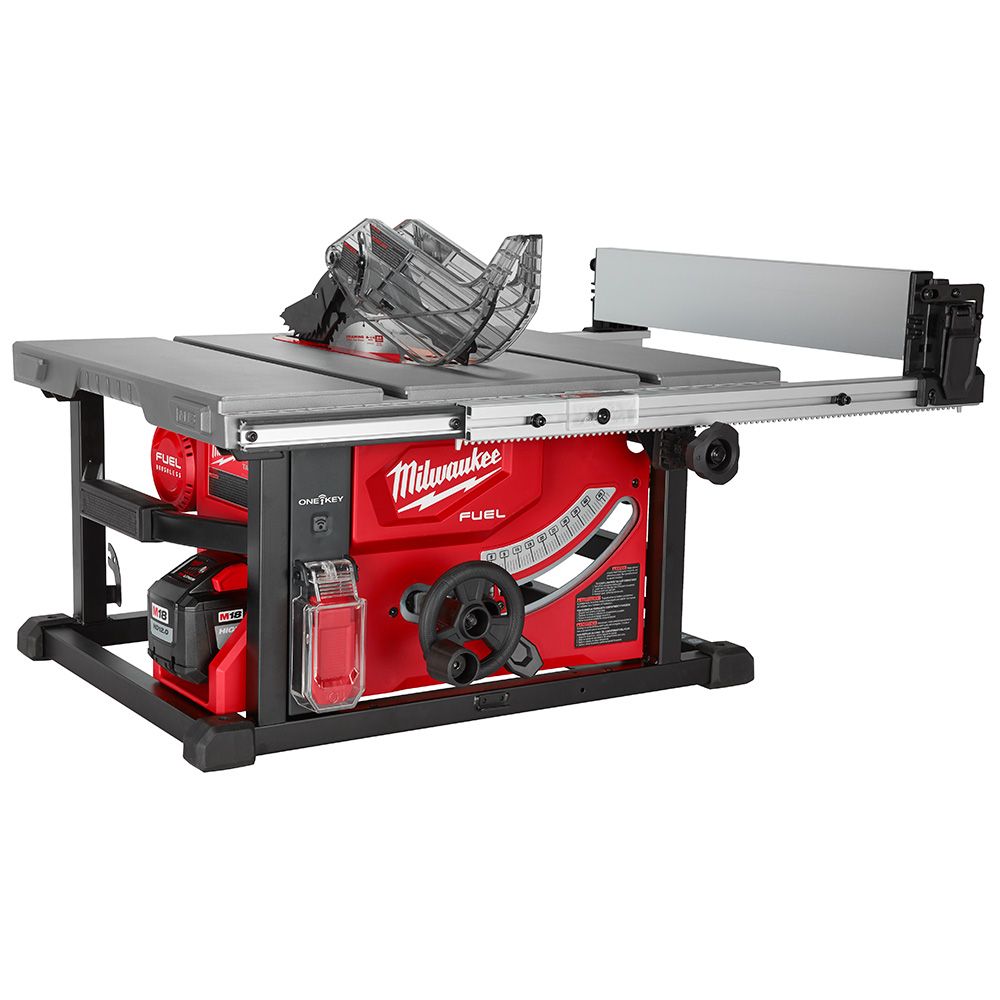 Milwaukee M18 FUEL 18 Volt Lithium-Ion Brushless Cordless 8-1/4 in. Table Saw with ONE-KEY Kit