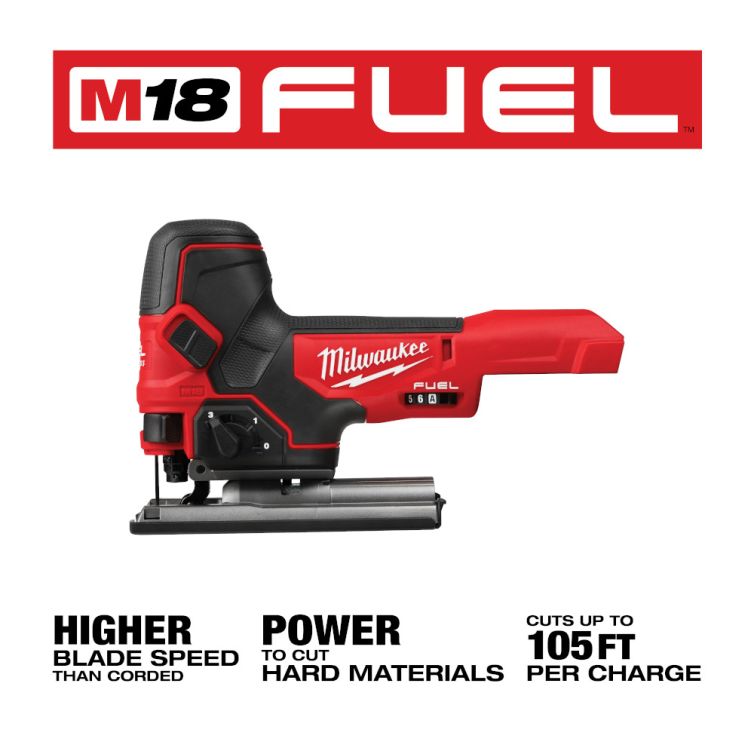 Milwaukee M18 FUEL 18 Volt Lithium-Ion Brushless Cordless Barrel Grip Jig Saw - Tool Only