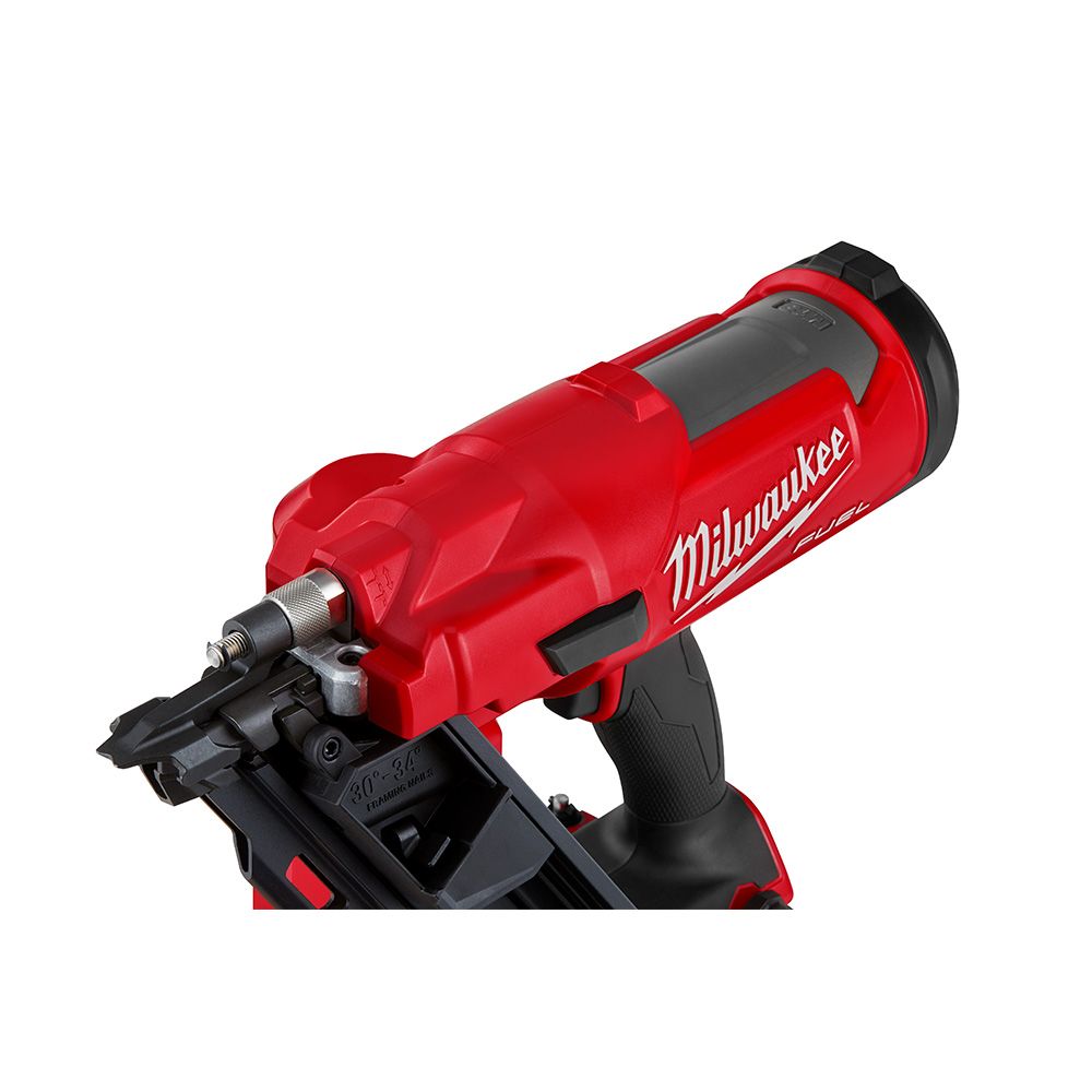 Milwaukee M18 FUEL 18 Volt Lithium-Ion Brushless Cordless 30 Degree Framing Nailer Kit