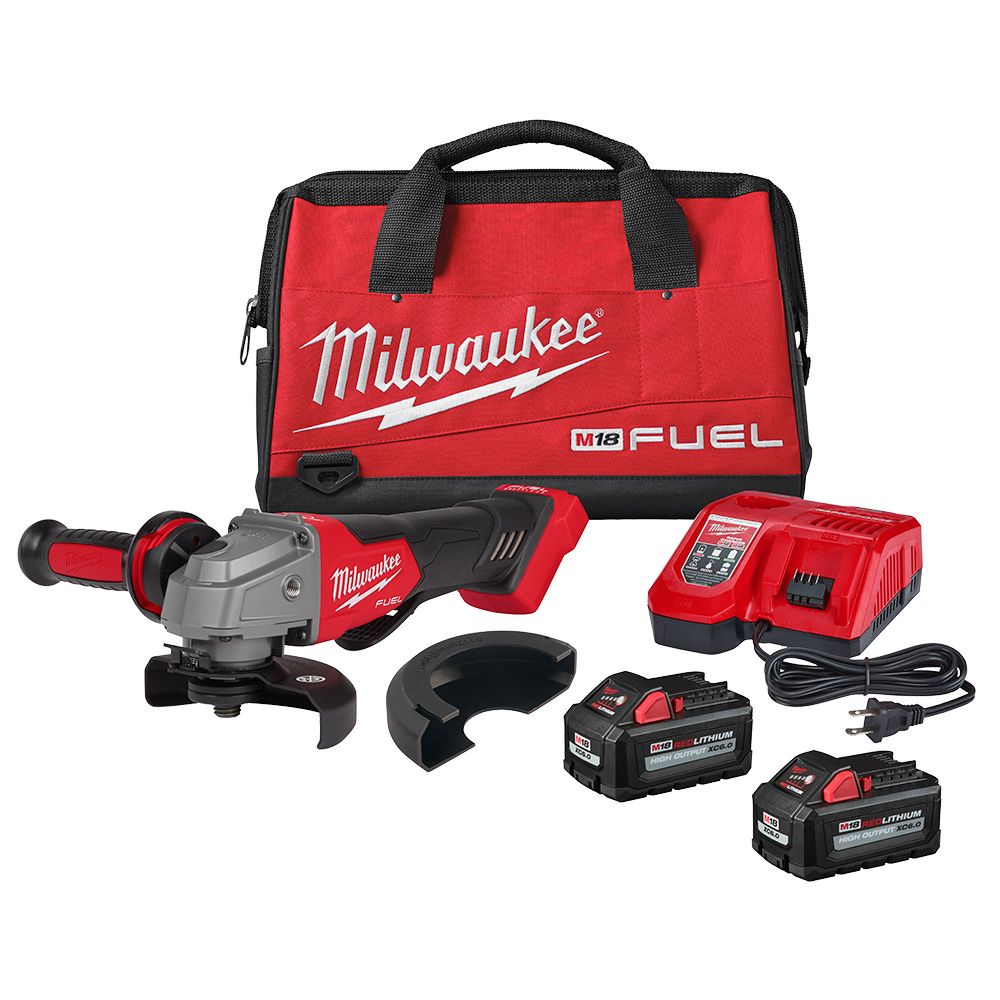 Milwaukee M18 FUEL Brushless Cordless 4-1/2" / 5" Grinder Paddle Switch, No-Lock Kit