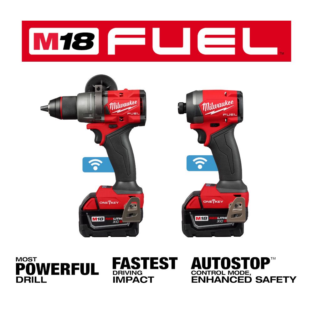Milwaukee M18 FUEL 2-Tool Combo Kit with ONE-KEY