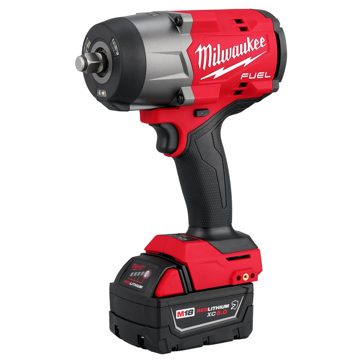 Milwaukee M18 FUEL 1/2" HTIW w/ Friction Ring & Grease Gun Combo Kit