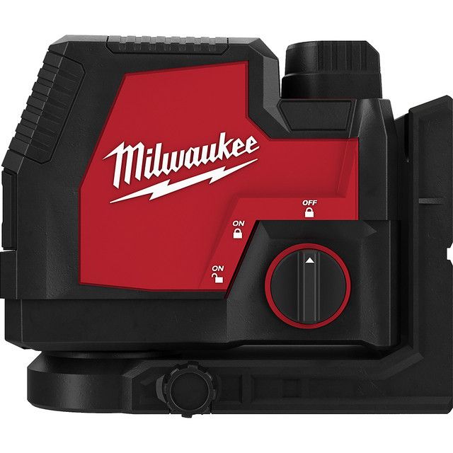 Milwaukee USB Rechargeable Green Cross Line & Plumb Points Laser