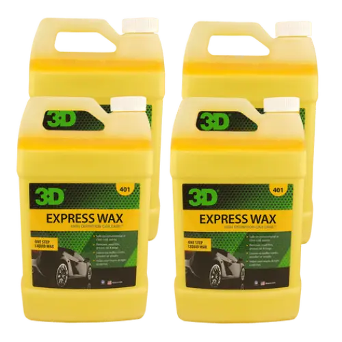 Meticulous Detailing Inc. Vehicle Waxes, Polishes & Protectants 4 Pack 3D EXPRESS WAX