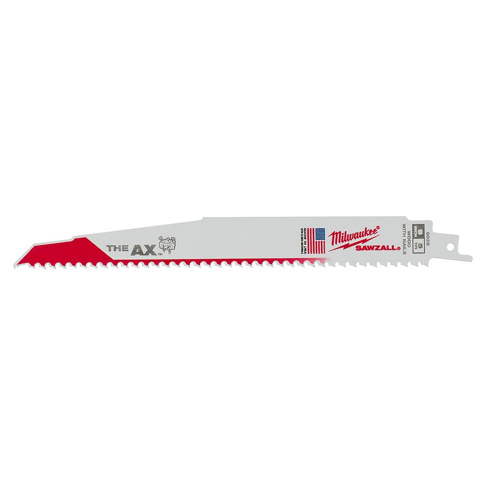 Milwaukee 9" 5TPI the Ax SAWZALL Blade - 5 Pack