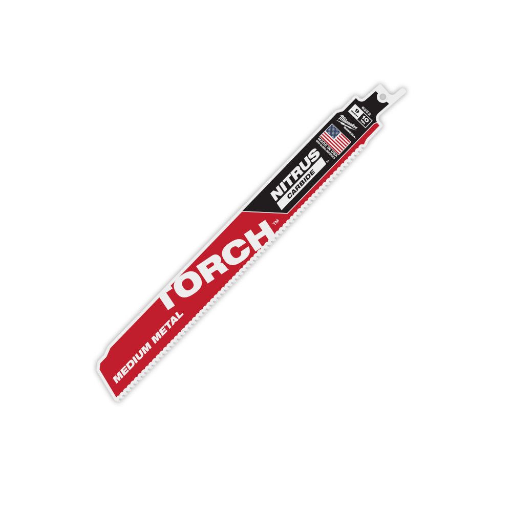 Milwaukee 9" Nitrus CARBIDE Teeth For Medium Metal - 1pk