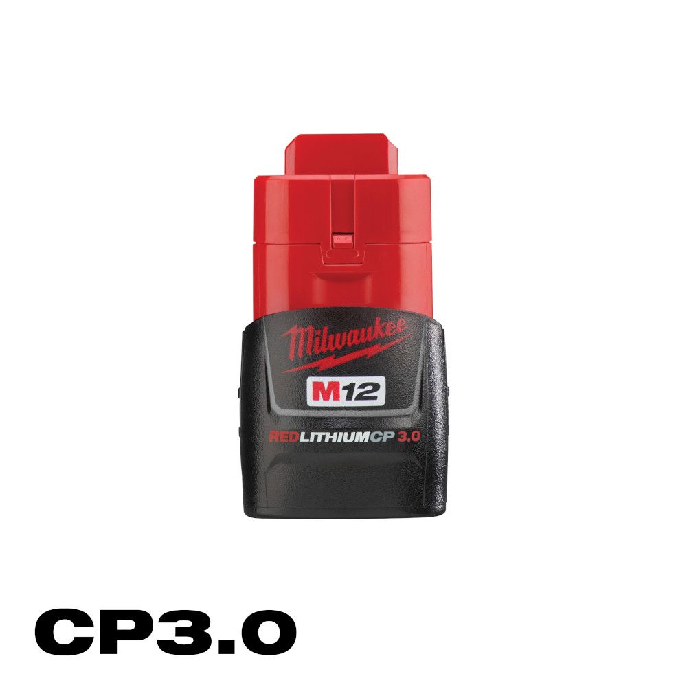 Milwaukee M12 REDLITHIUM 3.0Ah Compact Battery Pack