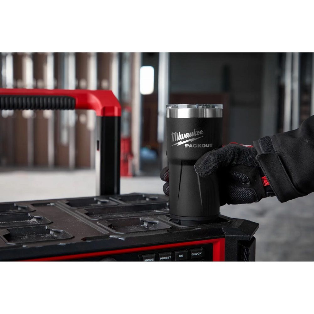 Milwaukee PACKOUT 20oz Tumbler - Black