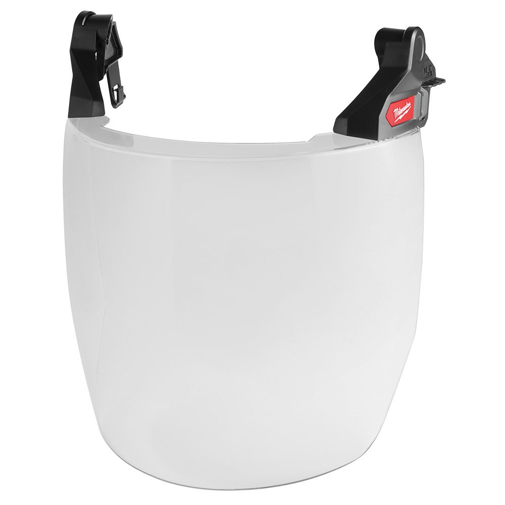 Milwaukee BOLT Full Face Shield - Gray Dual Coat Lens (Compatible with Milwaukee Safety Helmets & Hard Hats)