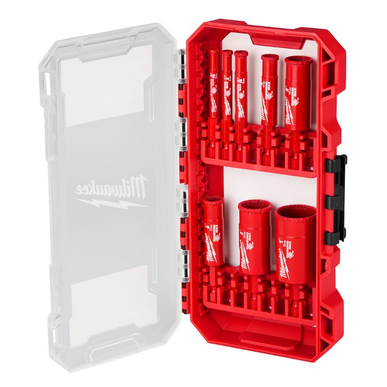 Milwaukee Diamond Max Grit Hole Saw Bit Sets