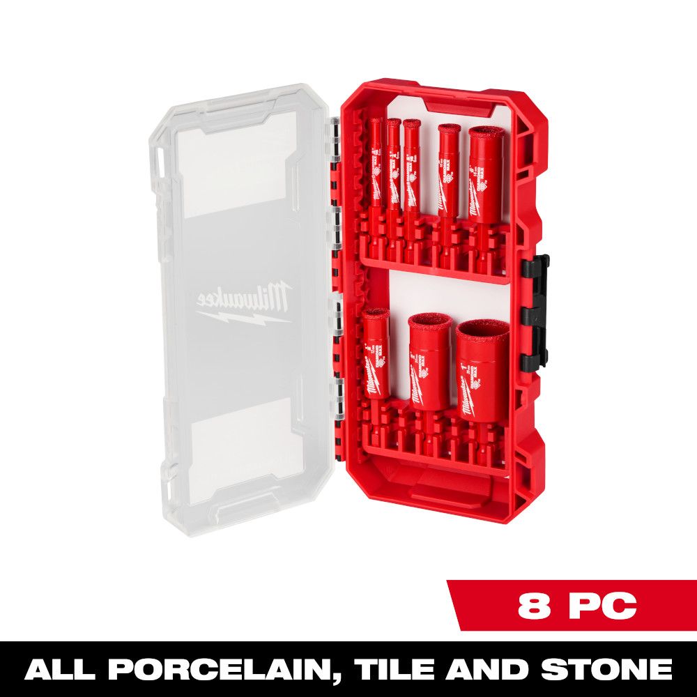 Milwaukee Diamond Max Grit Hole Saw Bit Sets