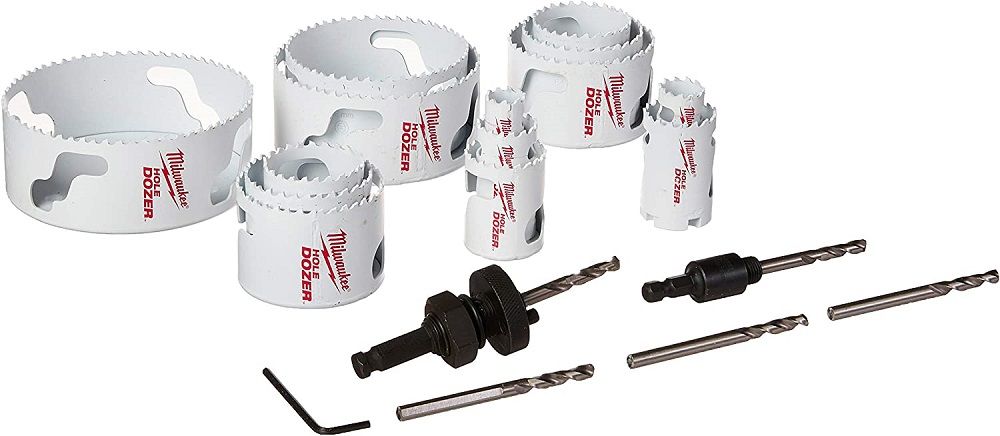 Milwaukee HOLE DOZER Electricians Hole Saw Kit - 19pc