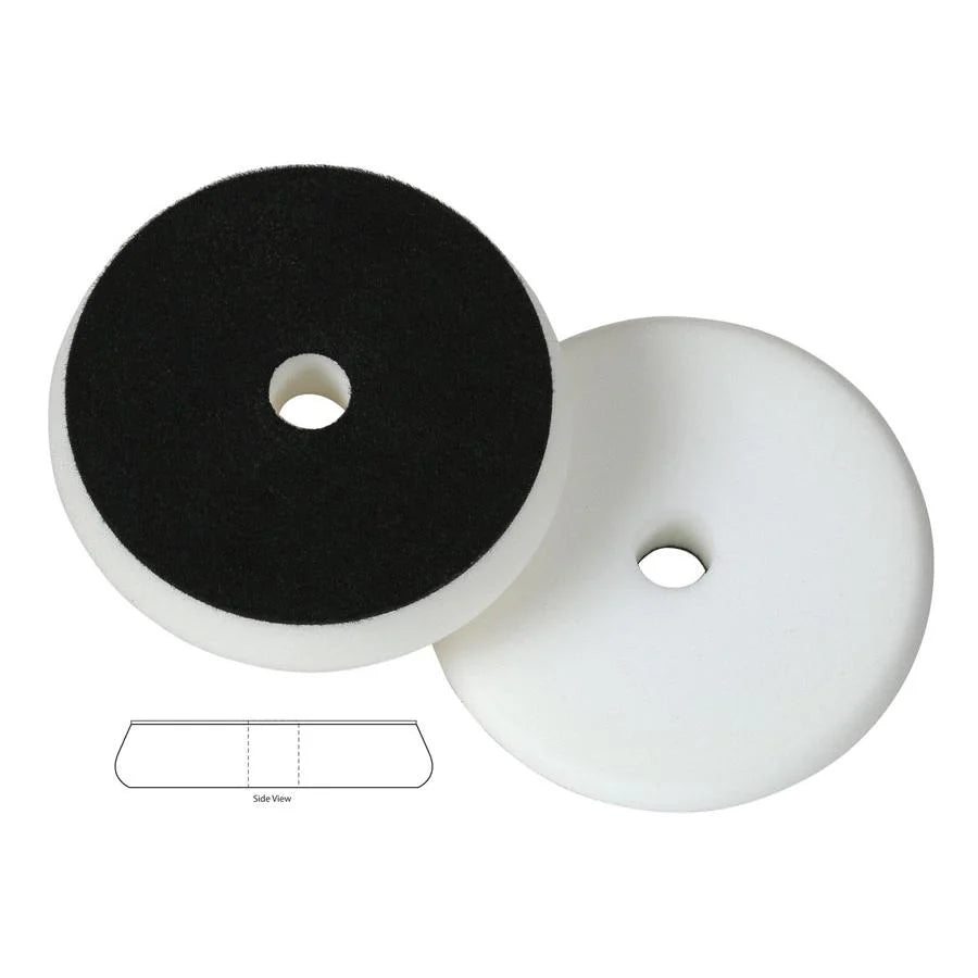 Lake Country Hybrid Force Pad System - White Polishing Pad 1", 2", 3.5", 5.5", 6.5"