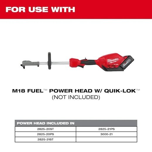 Milwaukee M18 FUEL QUIK-LOK Hedge Trimmer Attachment