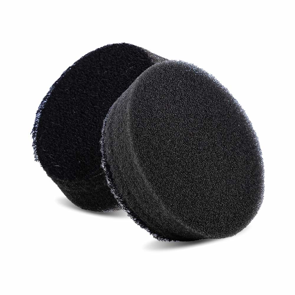 Lake Country Hybrid Force Pad System - Black Finishing Pad 1", 2", 3.5", 5.5", 6.5"