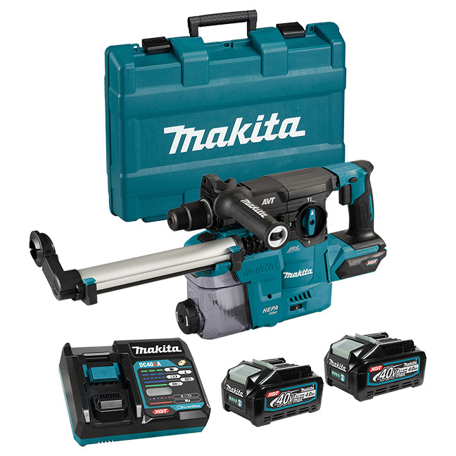 40Vmax XGT Brushless 1-3/16" Rotary Hammer SDS-PLUS w/AWS, DX10, 4.0Ahx2Kit