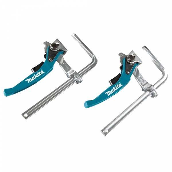 Makita Quick-Release Ratcheting Guide Rail Clamp Set