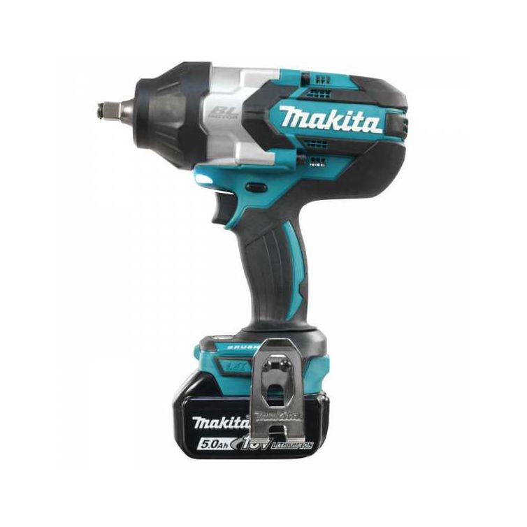 Makita 18V High Torque 1/2" Impact Wrench Kit with Batteries and Charger