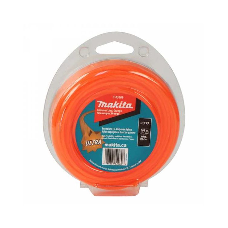 Makita ULTRA TRIMMER LINE ORANGE 40'