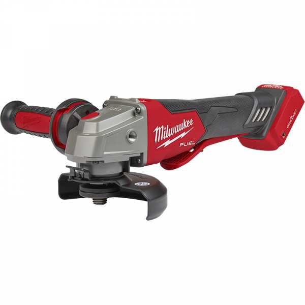 Milwaukee M18 FUEL 4-1/2" / 5" Braking Grinder w/ ONE-KEY Paddle Switch, No Lock - Tool Only