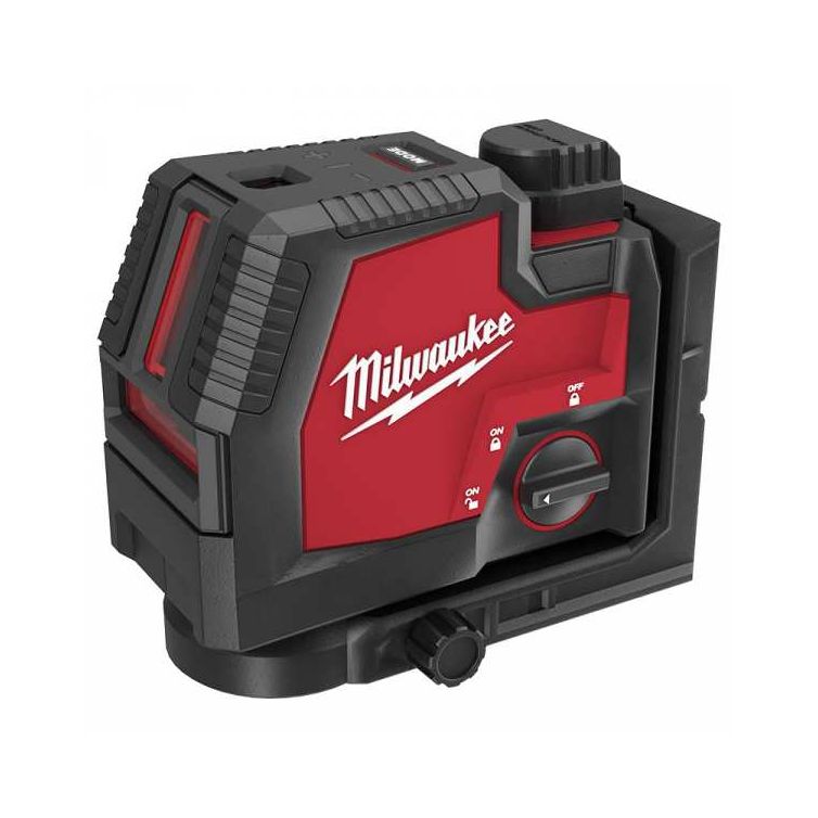 Milwaukee USB Rechargeable Green Cross Line & Plumb Points Laser