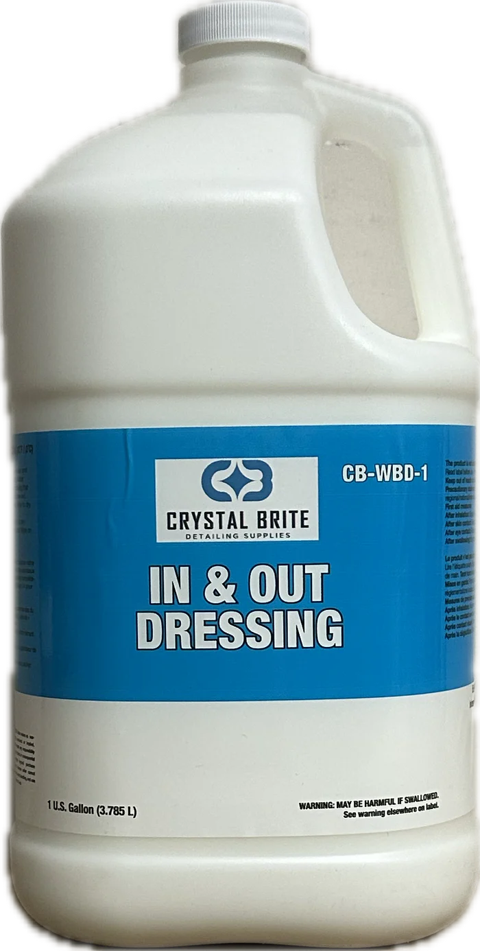 Crystal Brite In & Out Water Based Dressing (1 Gallon)