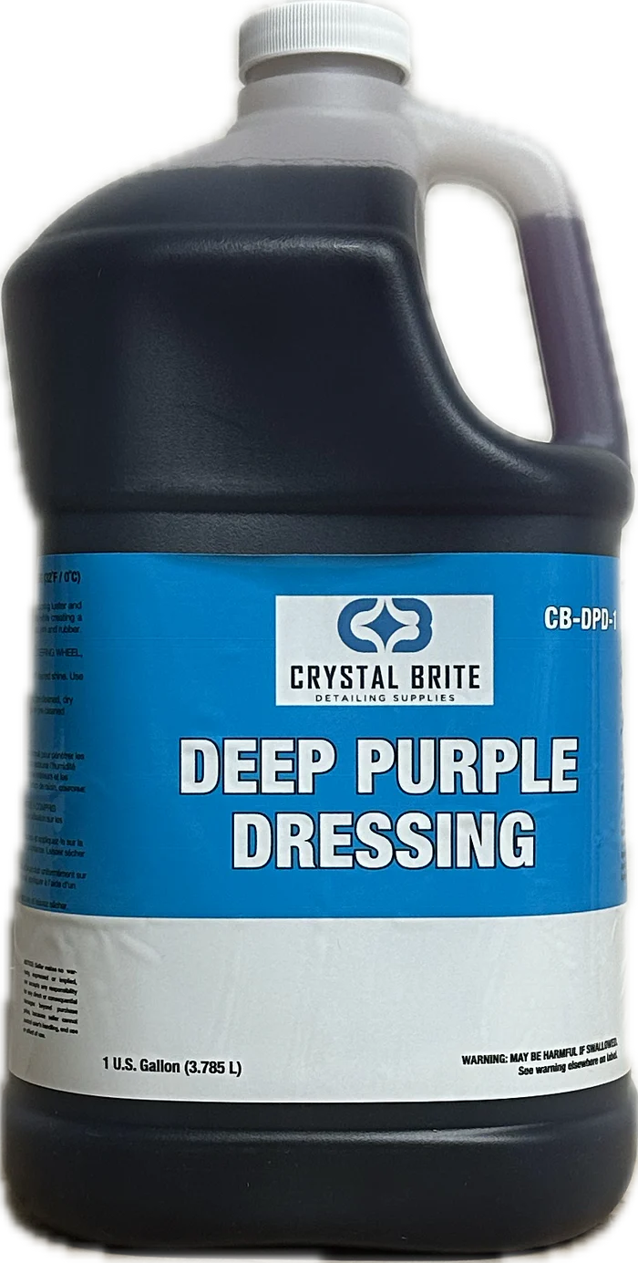 Crystal Brite Premium Deep Purple Solvent Based Dressing (1 Gallon)