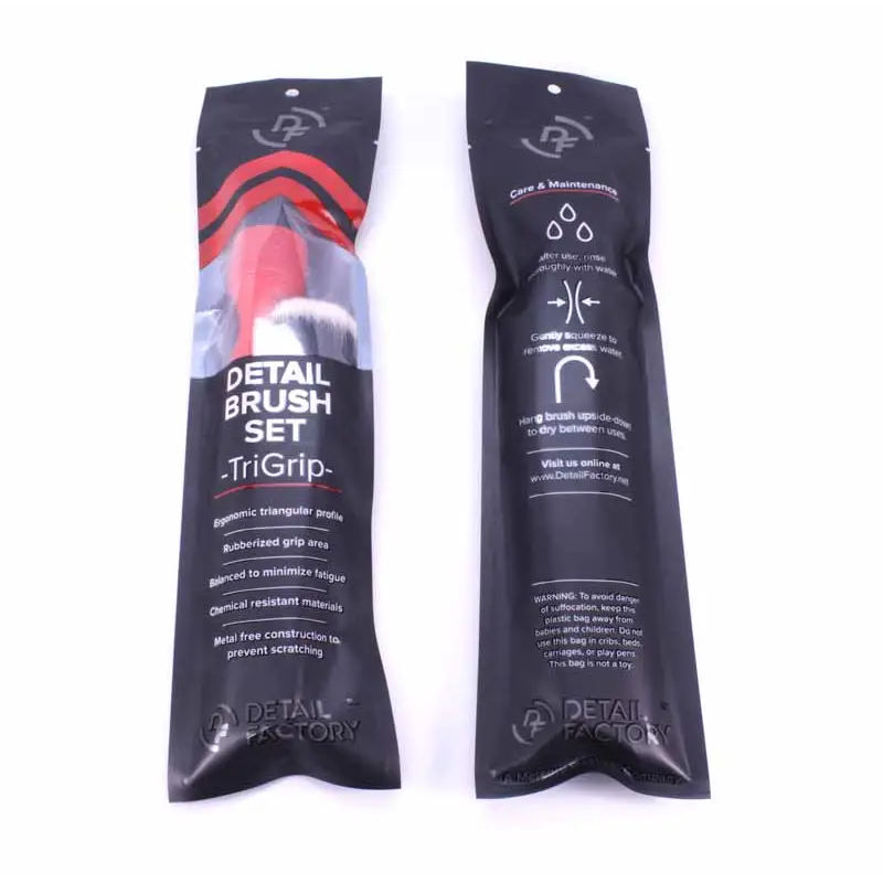 Meticulous Detailing Inc. Detail Factory Ultra-Soft TriGrip Detailing Brush Set