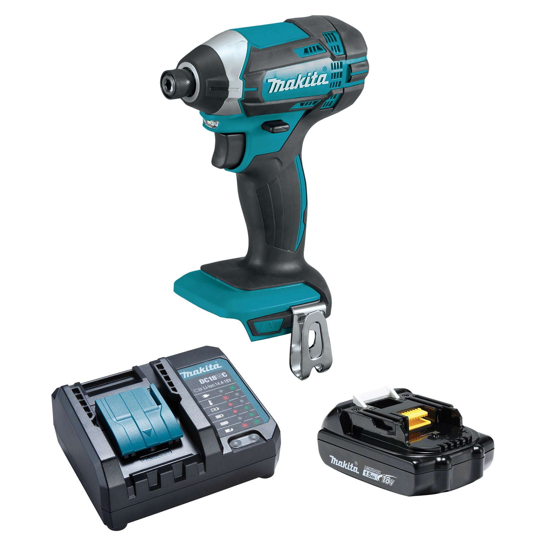 Makita 18V LXT Cordless 1/4" Impact Driver w/XPT (1.5Ah Kit)