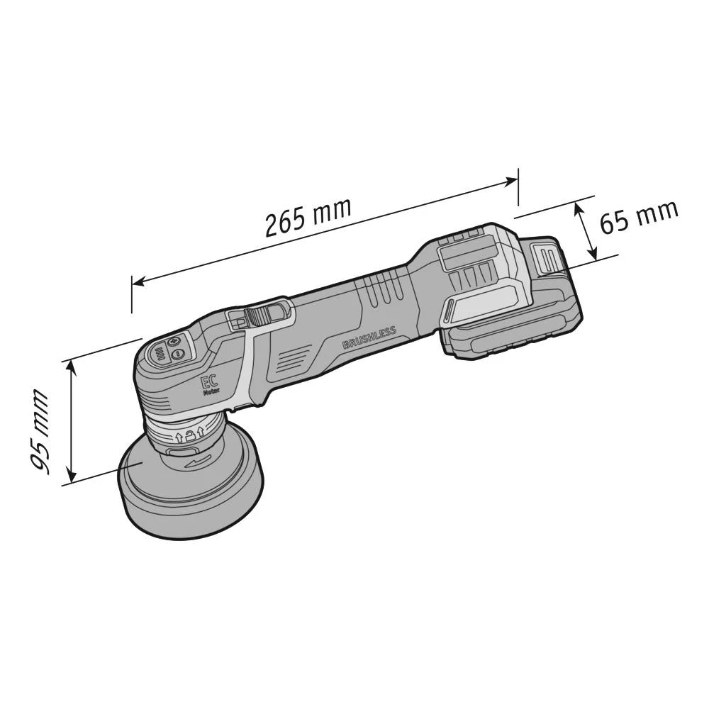 FLEX PXE 80 12.0V-EC/2.5 Set Part # 493.503