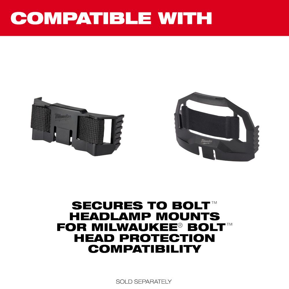Milwaukee BOLT Low-Profile Headlamp Mount