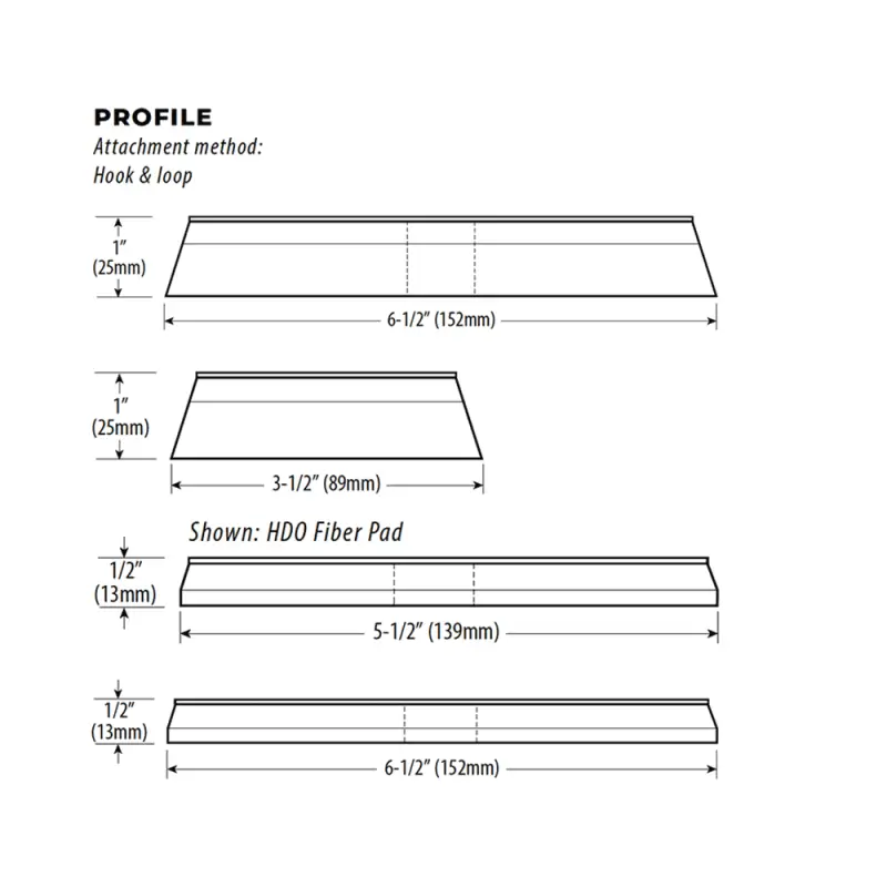 Lake Country Manufacturing Paint Correction Lake Country HDO Foam Finishing Pads Black