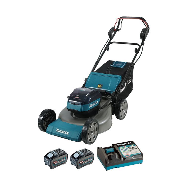 Makita 40V max XGT Brushless Cordless 21" Self-Propelled Lawn Mower - 5.0Ah x2 Kit