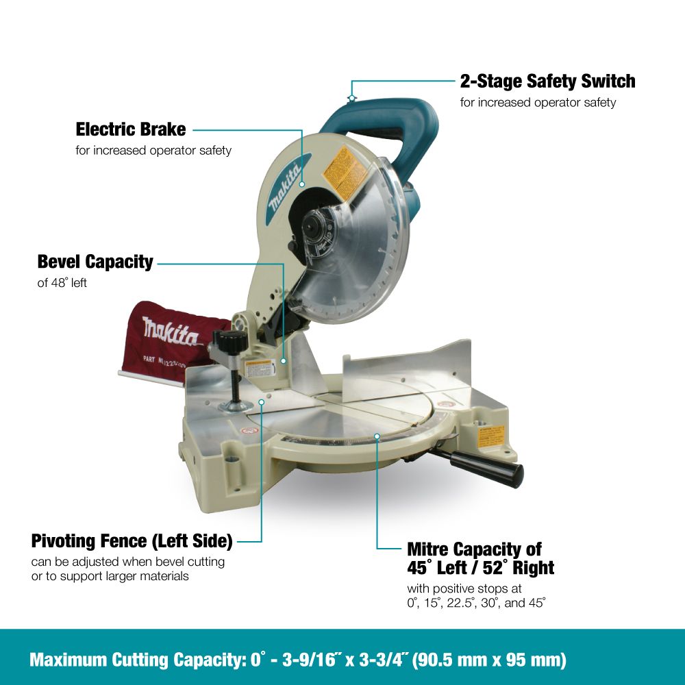 Makita 10" Compound Mitre Saw