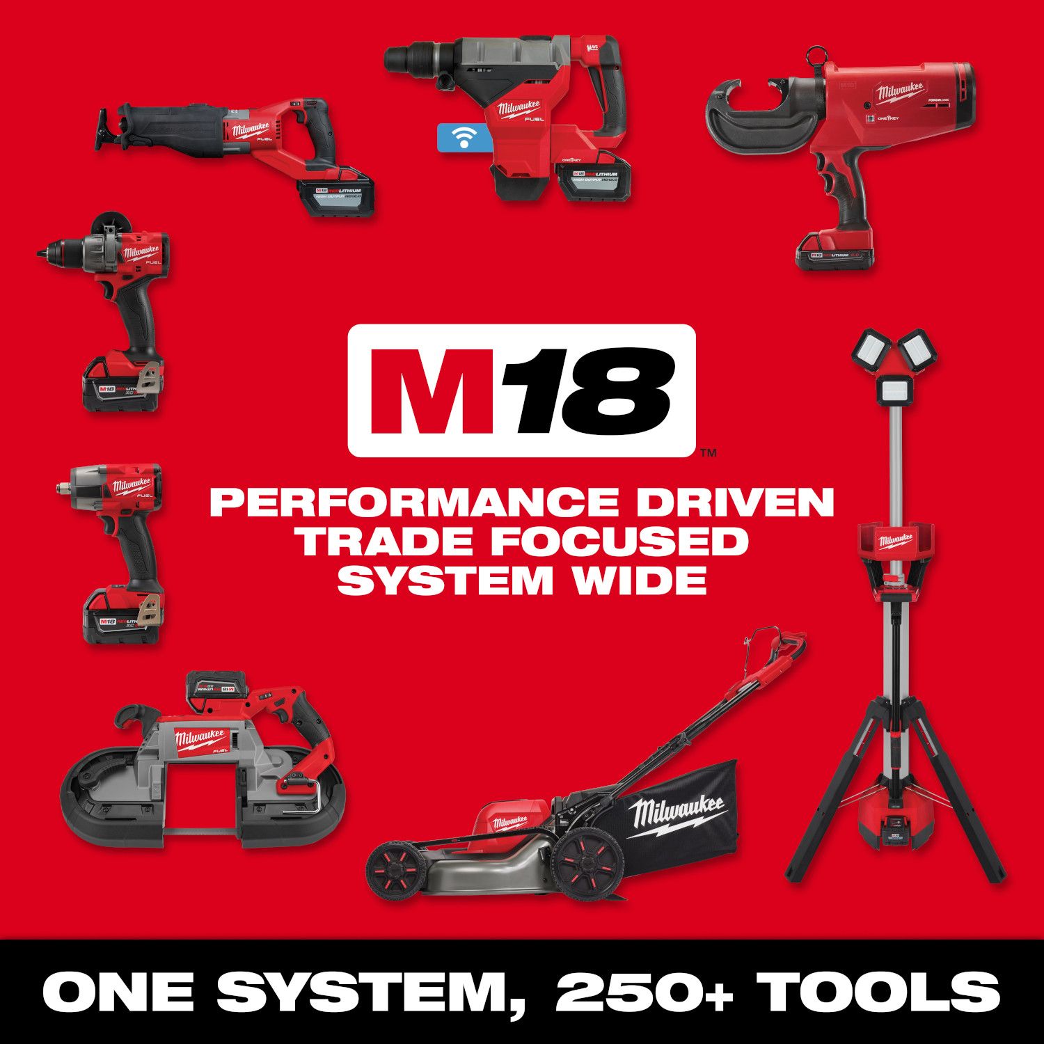 Milwaukee M18 FUEL 1/2" Mid-Torque Impact Wrench with Pin Detent - Tool Only