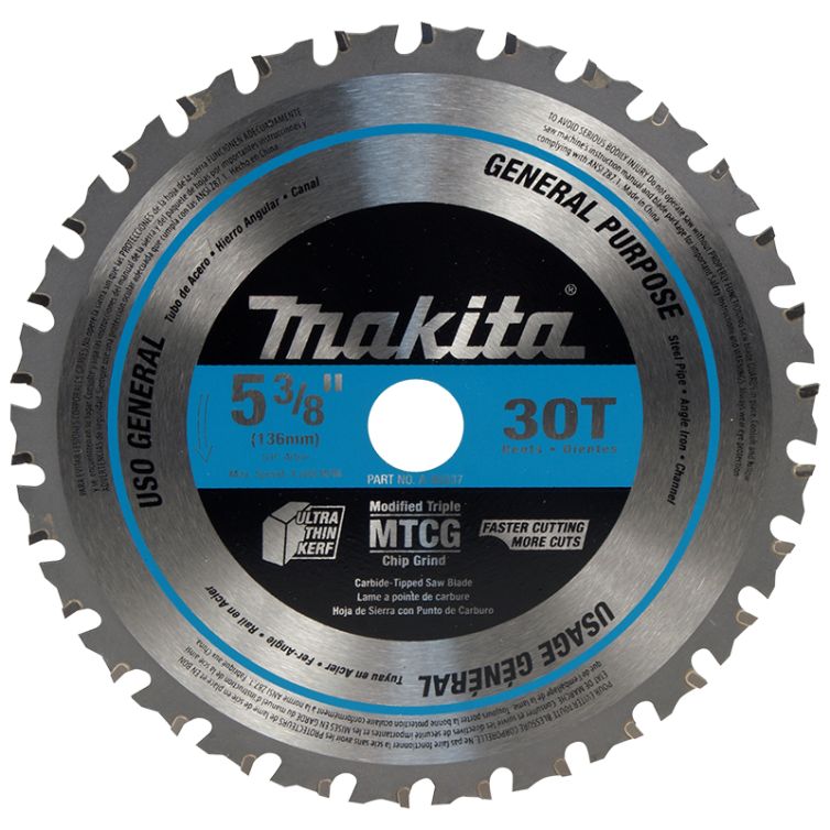 Makita 5-3/8" 30T Metal Cutting Saw Blade