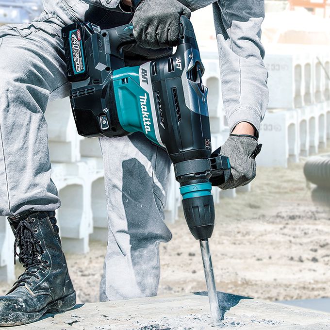 Makita 40V MAX XGT Li-Ion 1-9/16" Rotary Hammer with Brushless Motor with AWS & AFT (Tool Only)