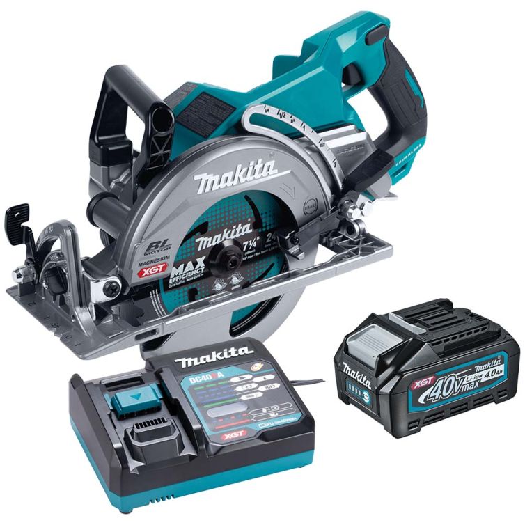 Makita 40V MAX XGT Li-Ion Brushless 7-1/4" Rear Handle Circular Saw Kit