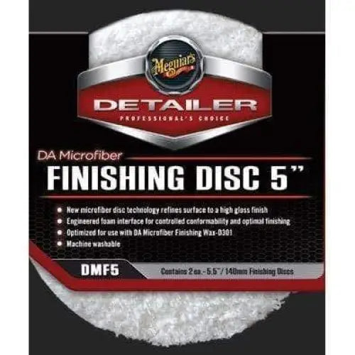 Meguiars Paint Correction 5" Meguiar's DA Microfibre Finishing Pads