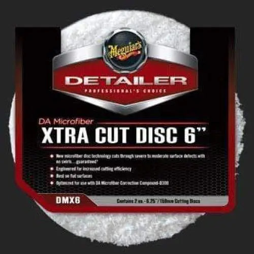 Meguiars Paint Correction 6" Meguiar's DA Microfibre Xtra Cut Pad