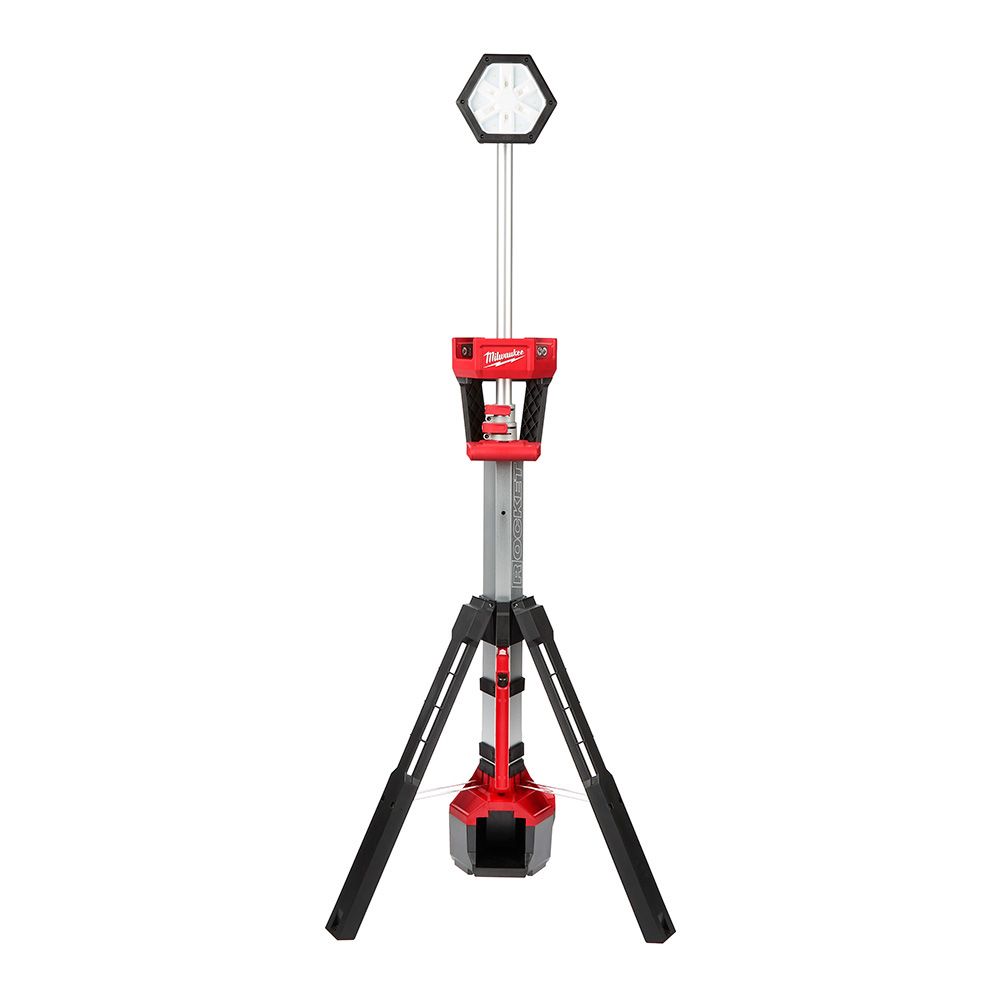 Milwaukee M18 18 Volt Lithium-Ion Cordless ROCKET Dual Power Tower Light - Tool Only