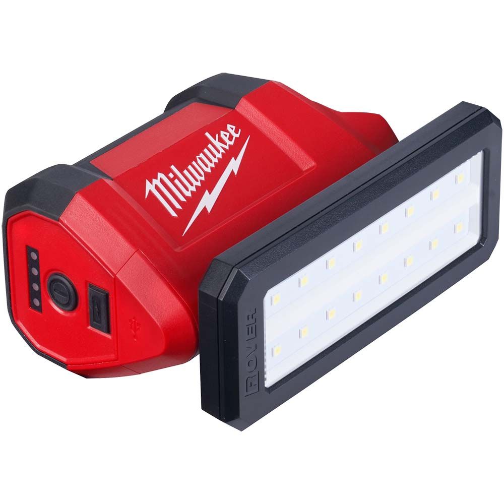 Milwaukee M12 12 Volt Lithium-Ion Cordless ROVER Service and Repair Flood Light w/ USB Charging - Tool Only