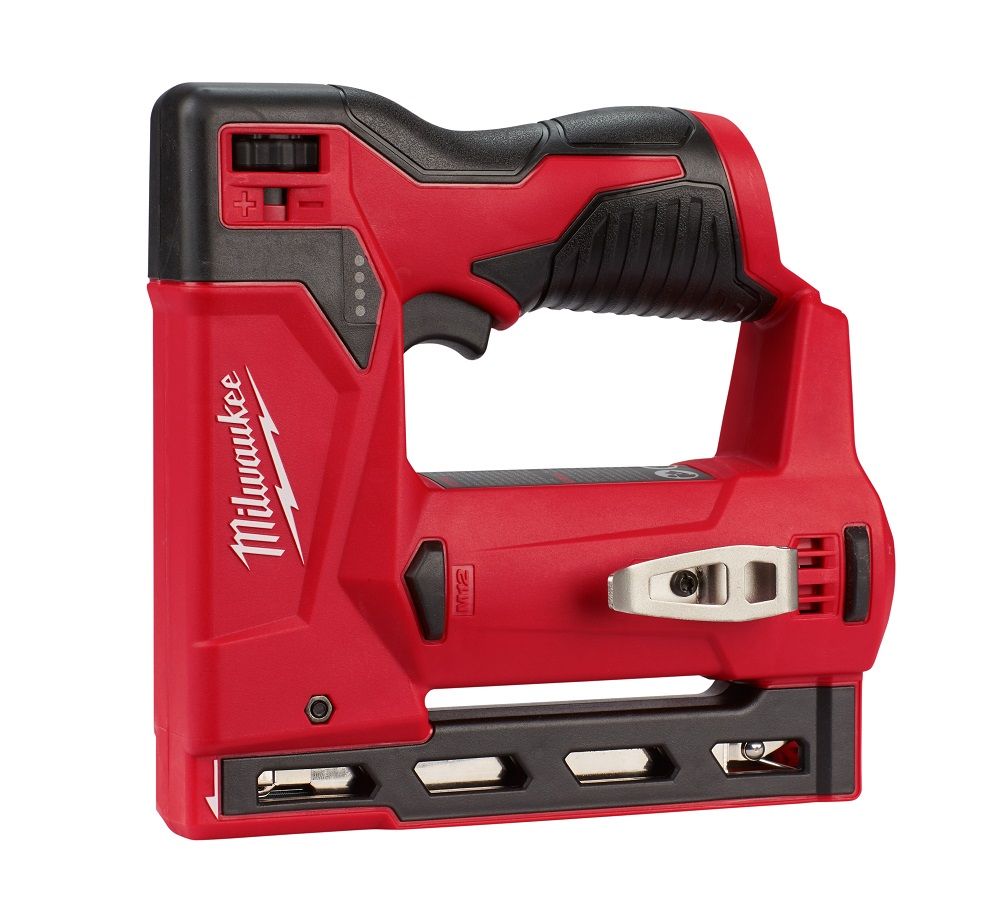Milwaukee M12 12 Volt Lithium-Ion Cordless 3/8 in. Crown Stapler - Tool Only