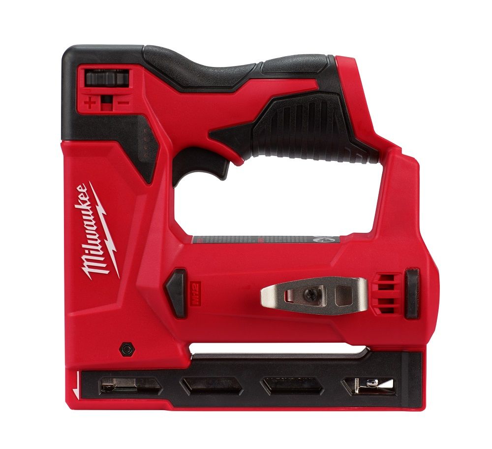 Milwaukee M12 12 Volt Lithium-Ion Cordless 3/8 in. Crown Stapler - Tool Only