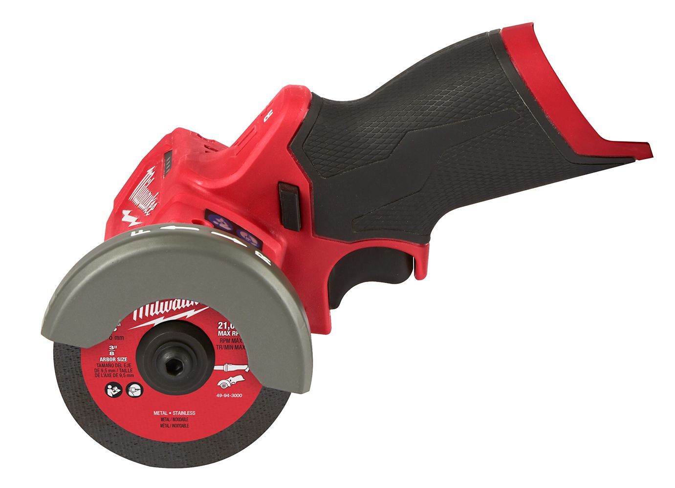 Milwaukee M12 FUEL 12 Volt Lithium-Ion Brushless Cordless 3" Compact Cut Off Tool - Tool Only