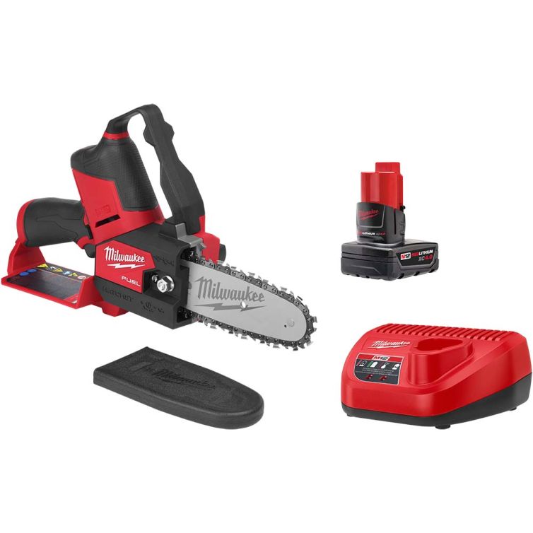 Milwaukee M12 FUEL HATCHET 6" Pruning Saw - Kit