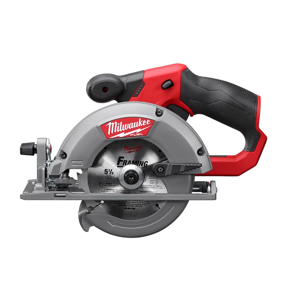 Milwaukee M12 FUEL 12 Volt Lithium-Ion Brushless Cordless 5-3/8 in. Circular Saw - Tool Only