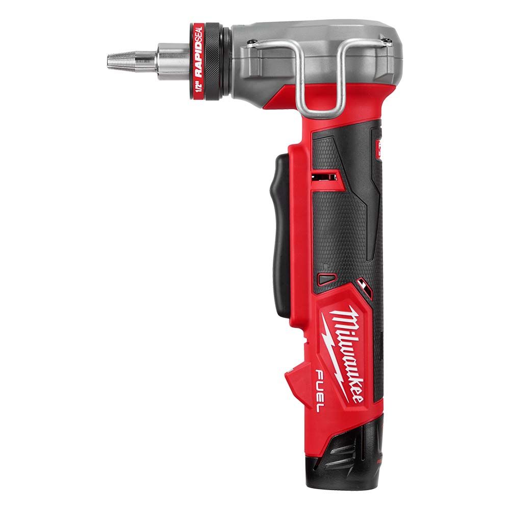 Milwaukee M12 FUEL ProPEX Expander Kit with 1/2"-1" RAPID SEAL ProPEX Expander Heads
