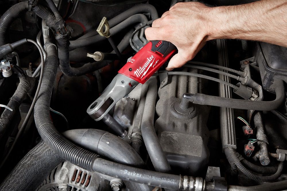 Milwaukee M12 FUEL 12 Volt Lithium-Ion Brushless Cordless 1/2 in. Ratchet - Tool Only